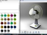 Rendering of Electric Fan