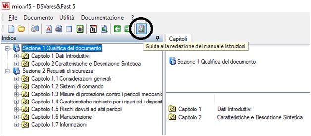 Integrazione nel menu' di DS Vares%Fast 5